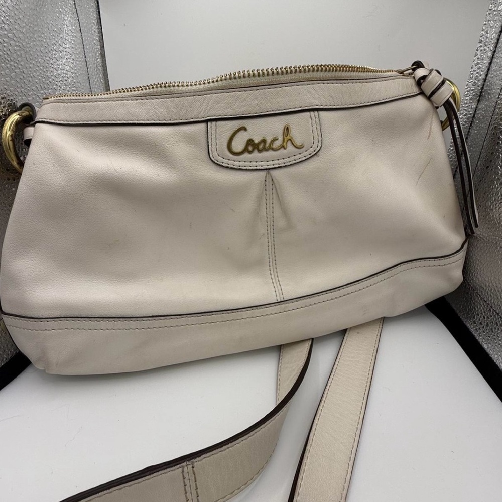 Coach Cream Crossbody Bag